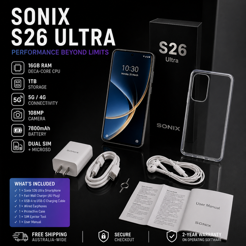 Sonix S26 Ultra - 1TB Android Smartphone