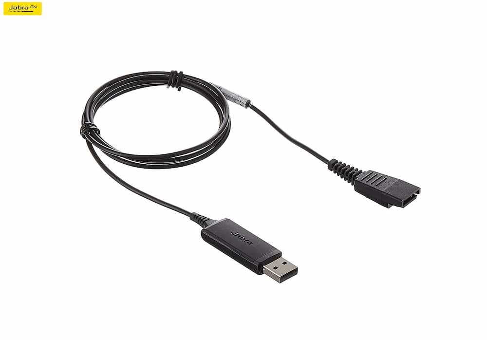 Jabra Link 230 QD to USB-A Headset Adapter – 230-09