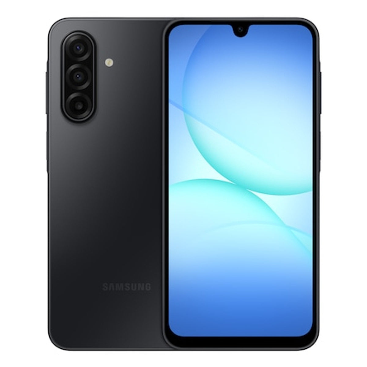 Samsung Galaxy A17 5G Enterprise Edition Black – front and rear product view