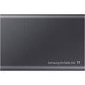 Samsung T7 Portable SSD 1TB Titan Gray front face