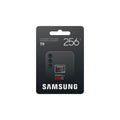Samsung T9 256GB black microSDXC memory card retail package